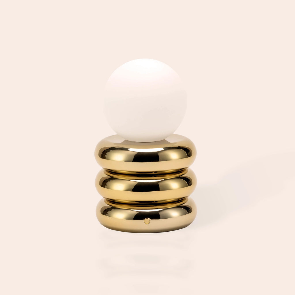 Brass Tube Cordless Table Lamp − Houseof houseof.com