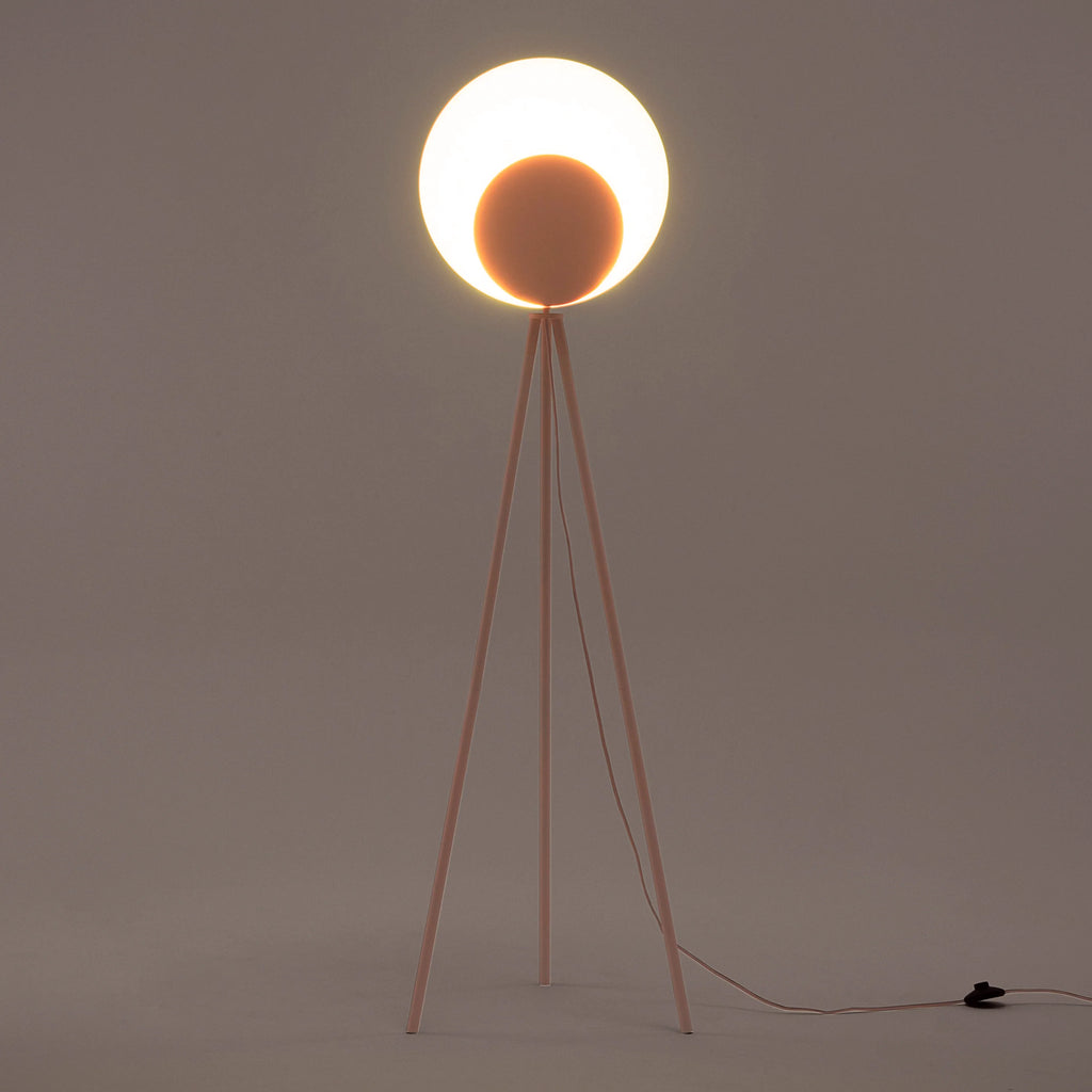 Blossom Pink Diffuser Floor Lamp − Houseof houseof.com