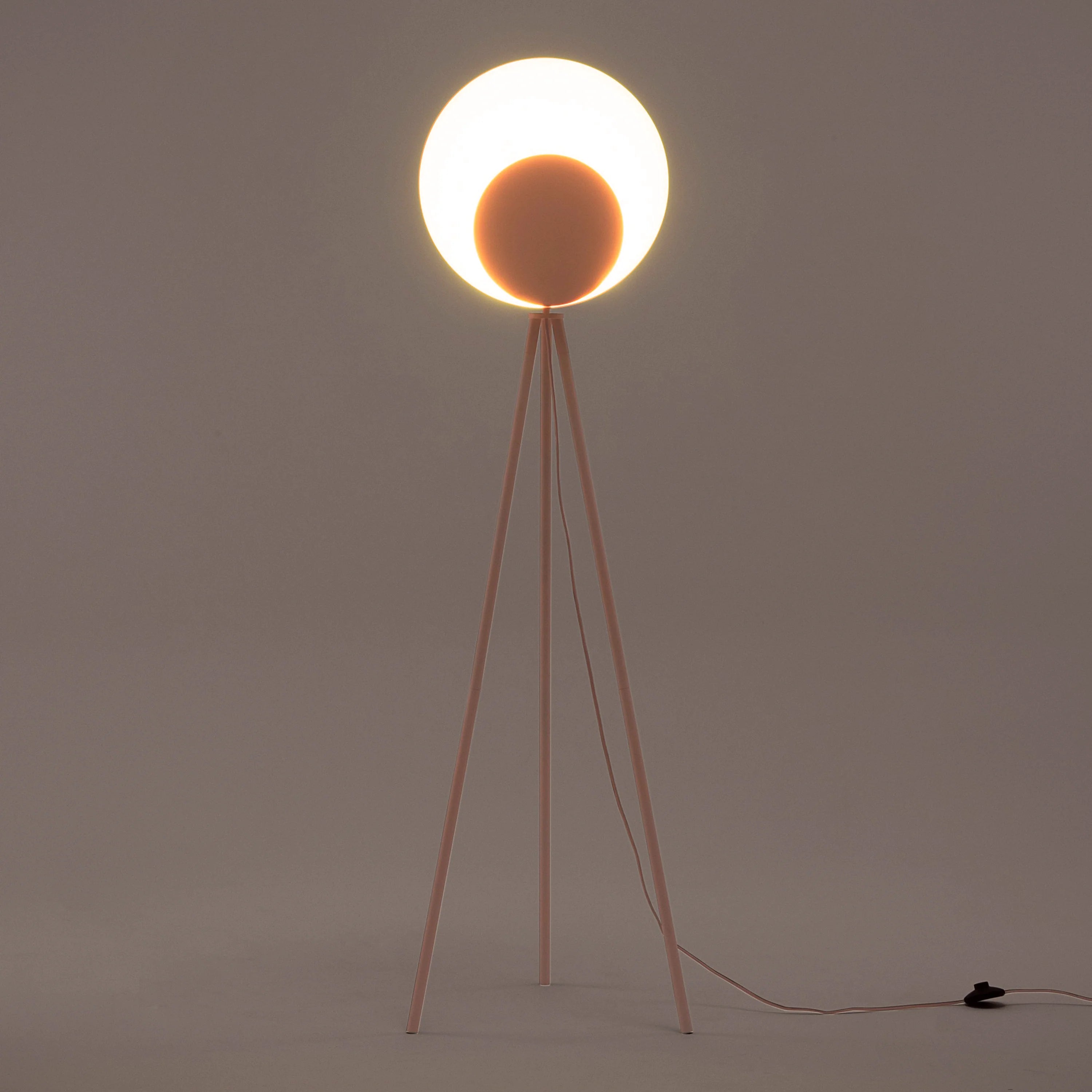 Blossom Pink Diffuser Floor Lamp − Houseof houseof.com