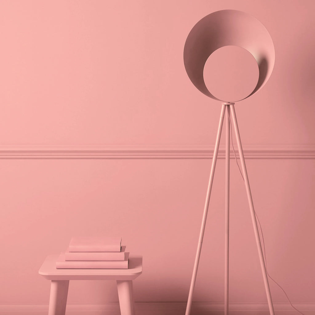 Blossom Pink Diffuser Floor Lamp − Houseof houseof.com