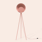 Blossom Pink Diffuser Floor Lamp − Houseof houseof.com
