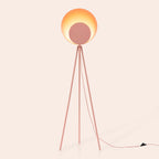 Blossom Pink Diffuser Floor Lamp − Houseof houseof.com