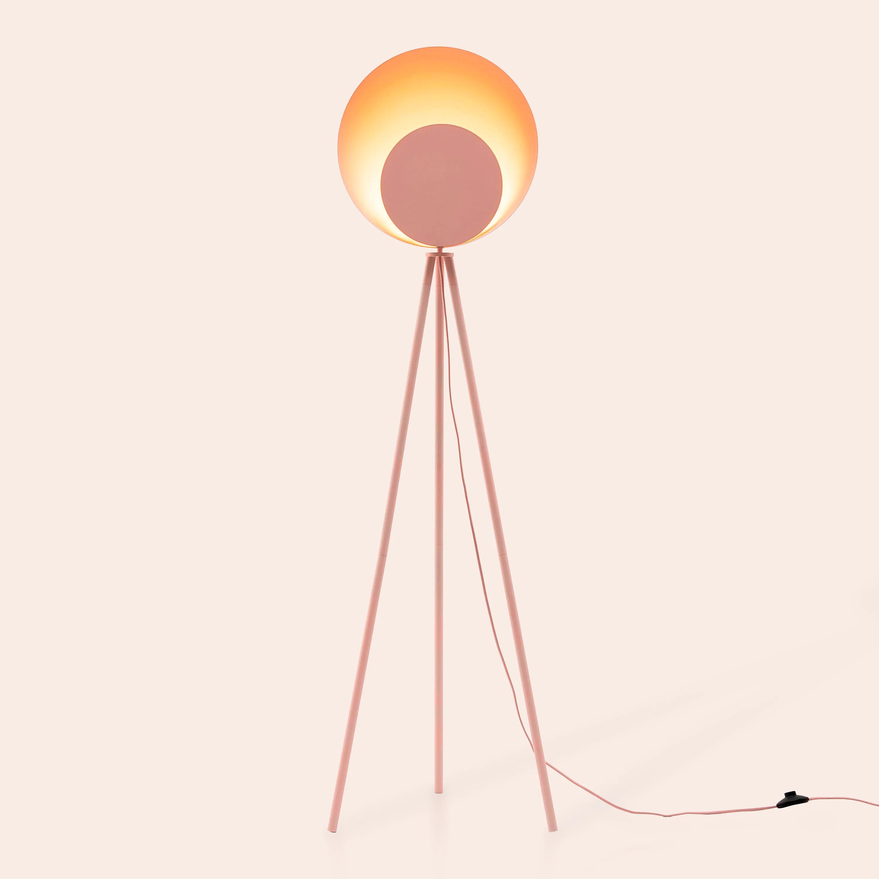 Blossom Pink Diffuser Floor Lamp − Houseof houseof.com