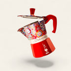 Bialetti X Dolce&Gabbana Sicilian Cart Moka Express | 3 or 6 cup Brew Italia