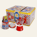 Bialetti X Dolce&Gabbana Sicilian Cart Gift Set (Moka 3 Cup and Coffee) Brew Italia