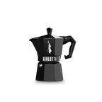 Bialetti Moka Express Exclusive | 3 or 6 cup | Red/ Blue/ Black/ Cream/ Green 3 Cup Black Brew Italia