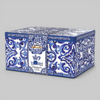Bialetti X Dolce&Gabbana Blue Mediterranean Gift Set (3 cup Moka and Stirrer set) Brew Italia