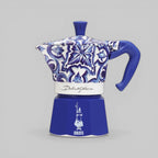 Bialetti X Dolce&Gabbana Blue Mediterranean Moka Express Brew Italia