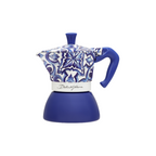 Bialetti X Dolce&Gabbana Blue Mediterranean Moka Induction 4 Cup Brew Italia