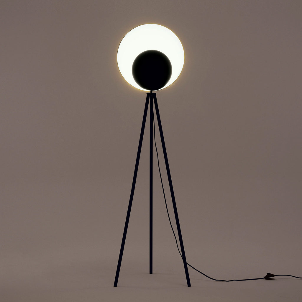 Charcoal Grey Diffuser Floor Lamp − Houseof houseof.com