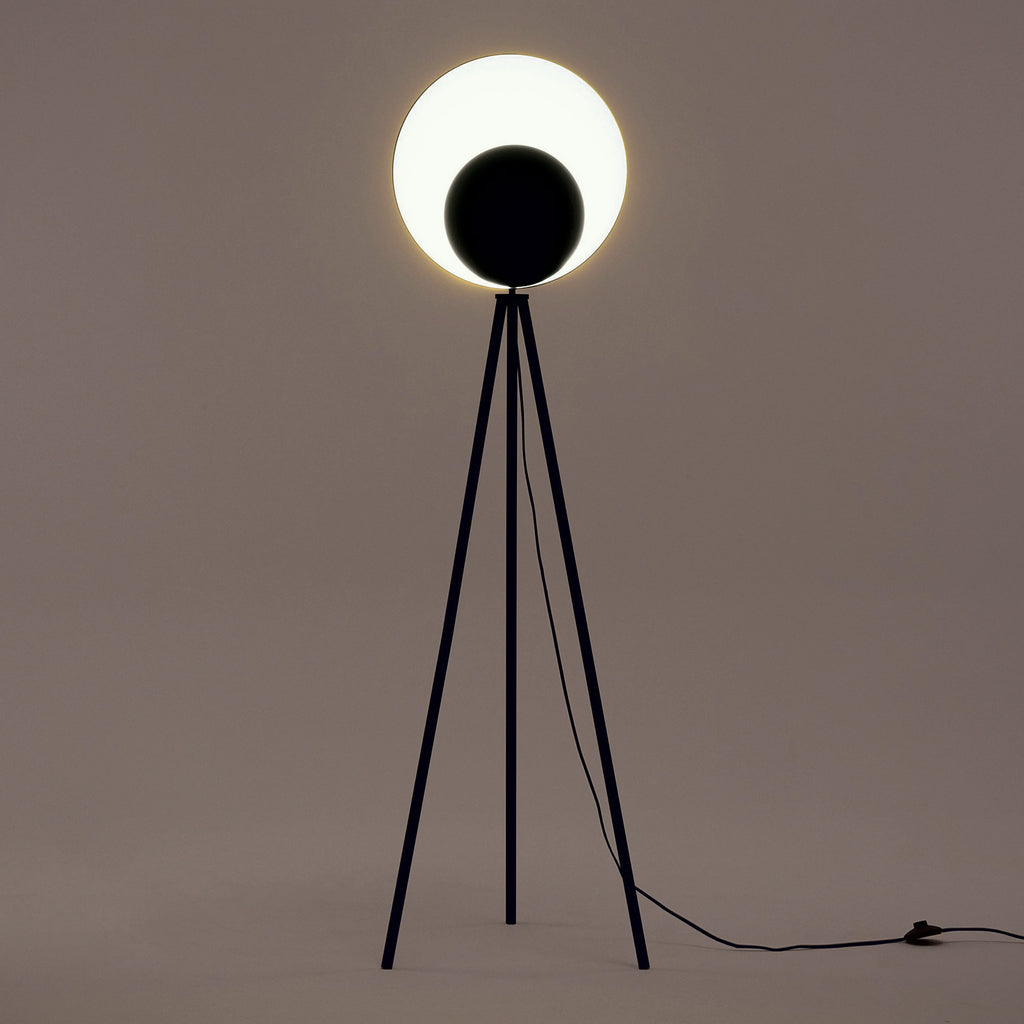 Charcoal Grey Diffuser Floor Lamp − Houseof houseof.com