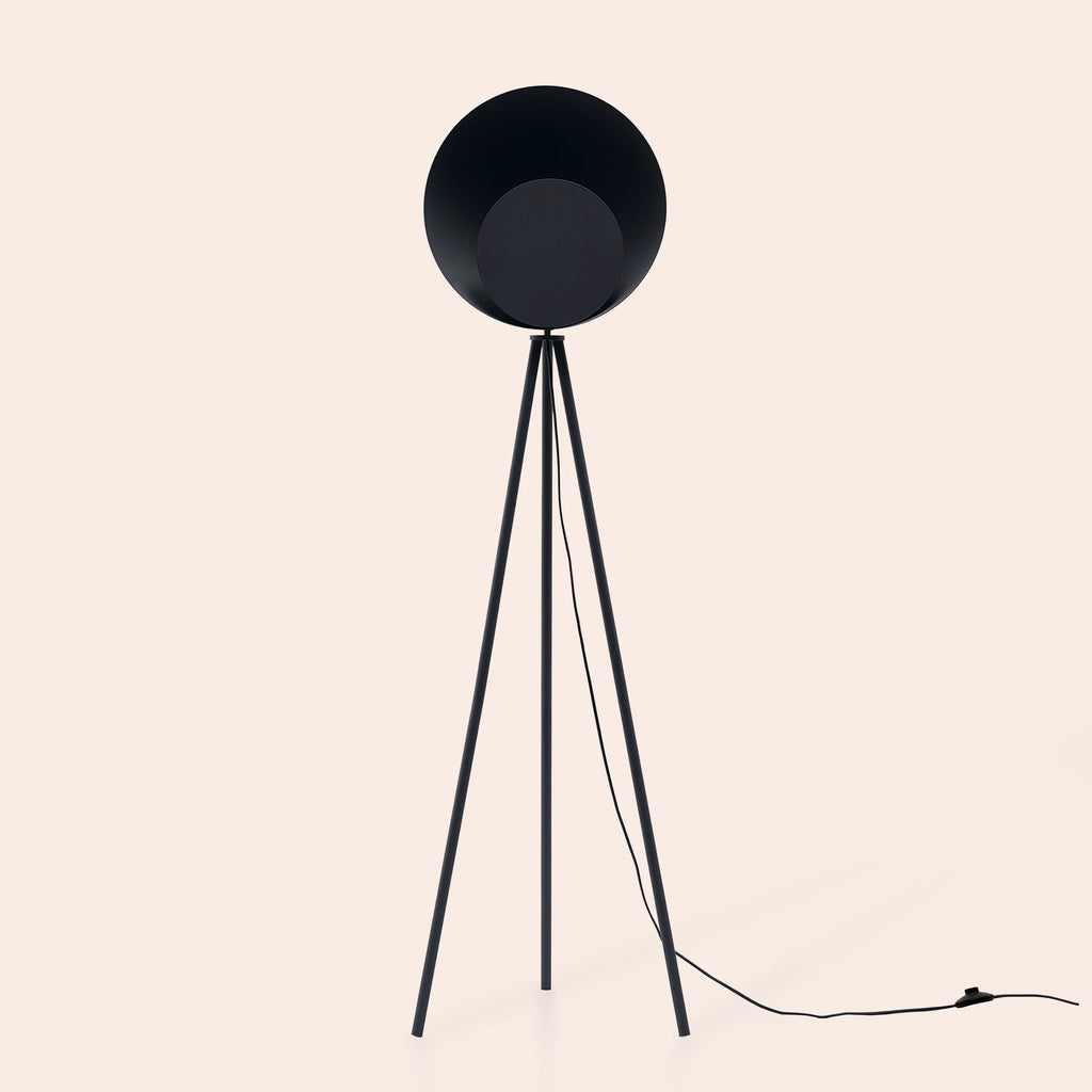 Charcoal Grey Diffuser Floor Lamp − Houseof houseof.com