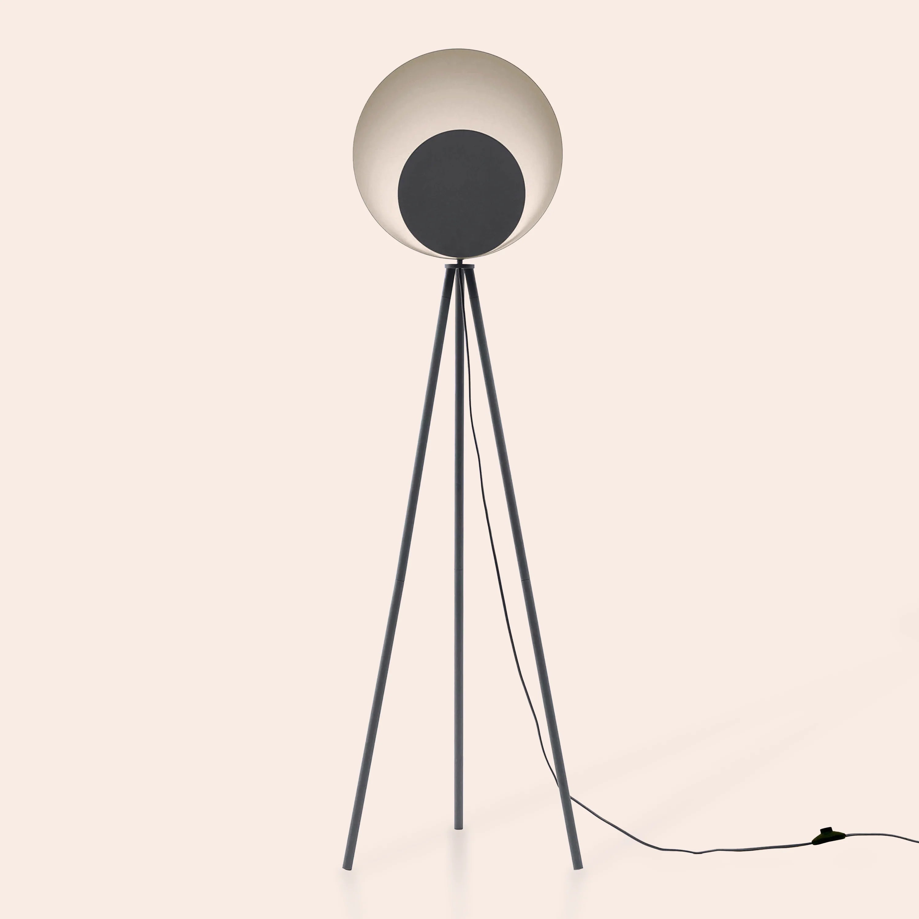 Charcoal Grey Diffuser Floor Lamp − Houseof houseof.com