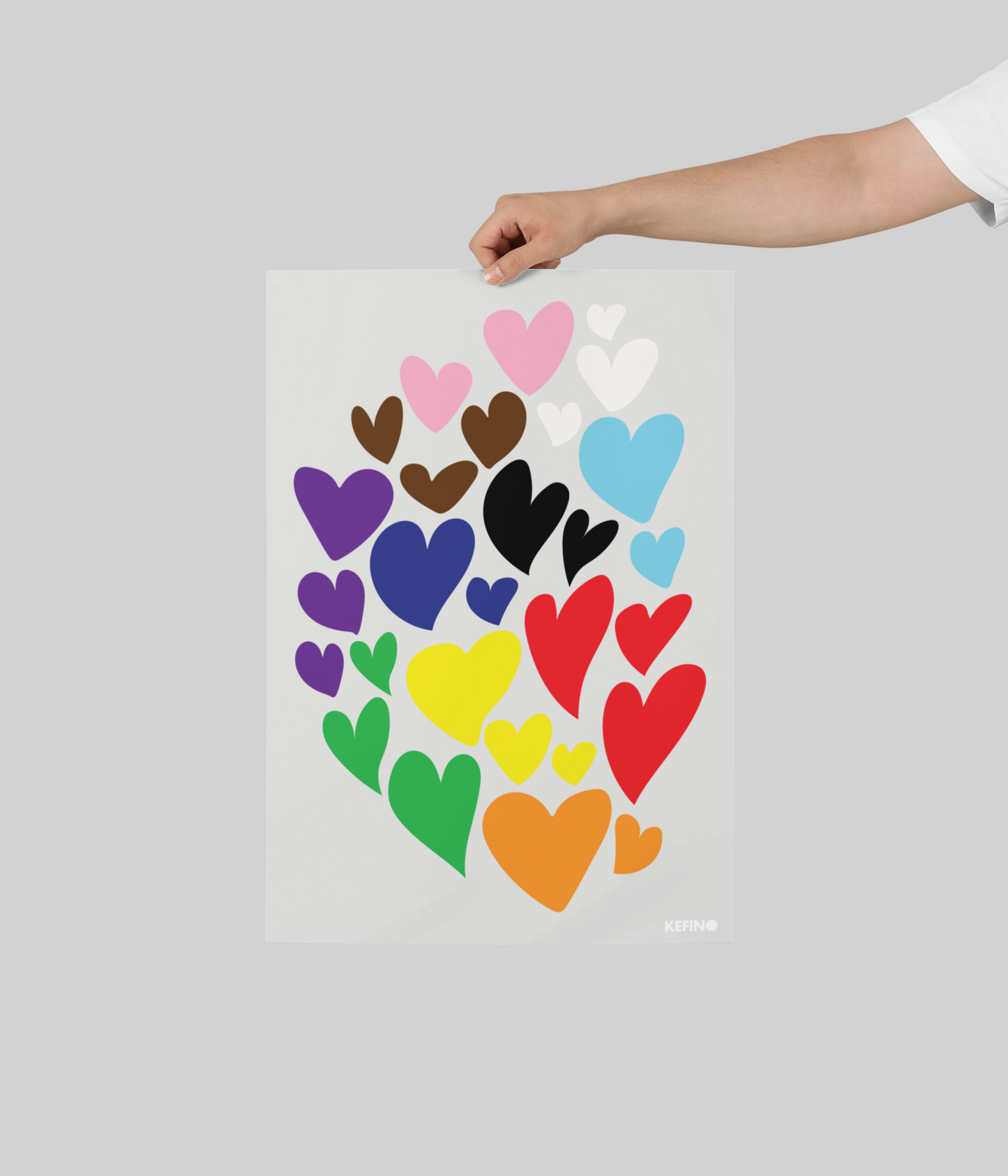 Humanity Hearts Poster