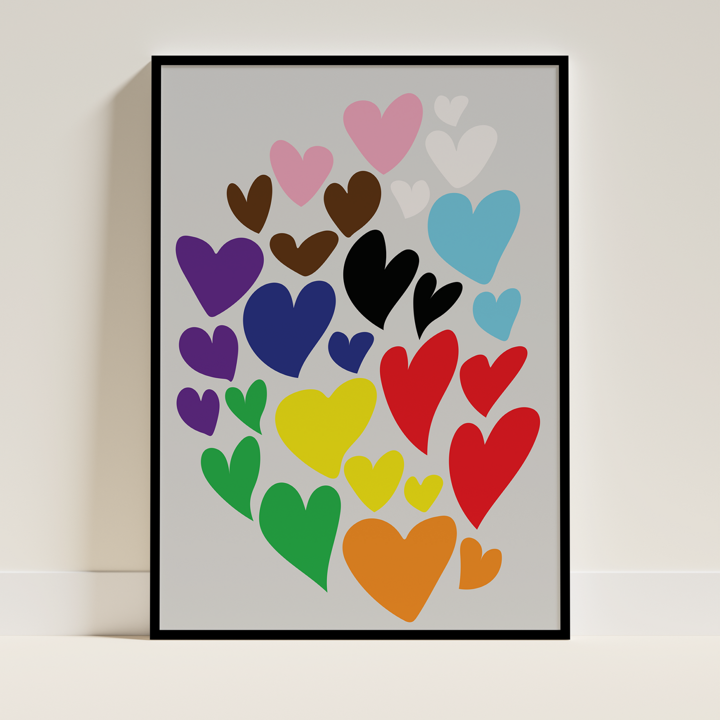 Humanity Hearts Poster