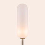 Olive Green Marble Curve Floor Lamp − Houseof houseof.com
