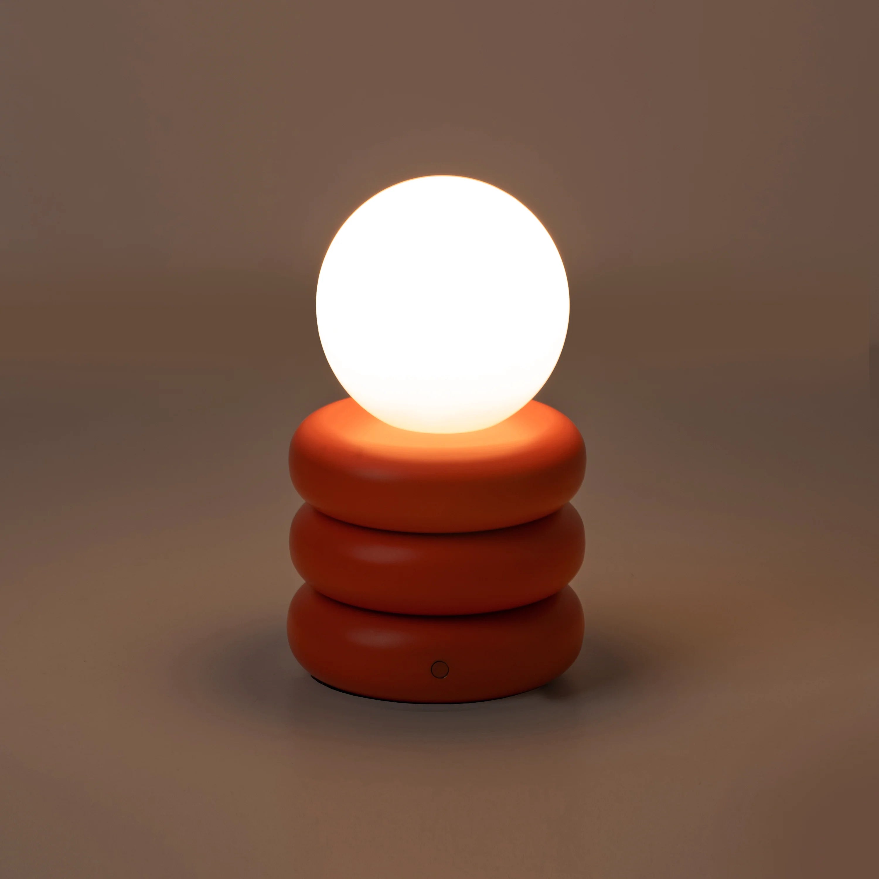 Peel Orange Tube Cordless Table Lamp − Houseof houseof.com