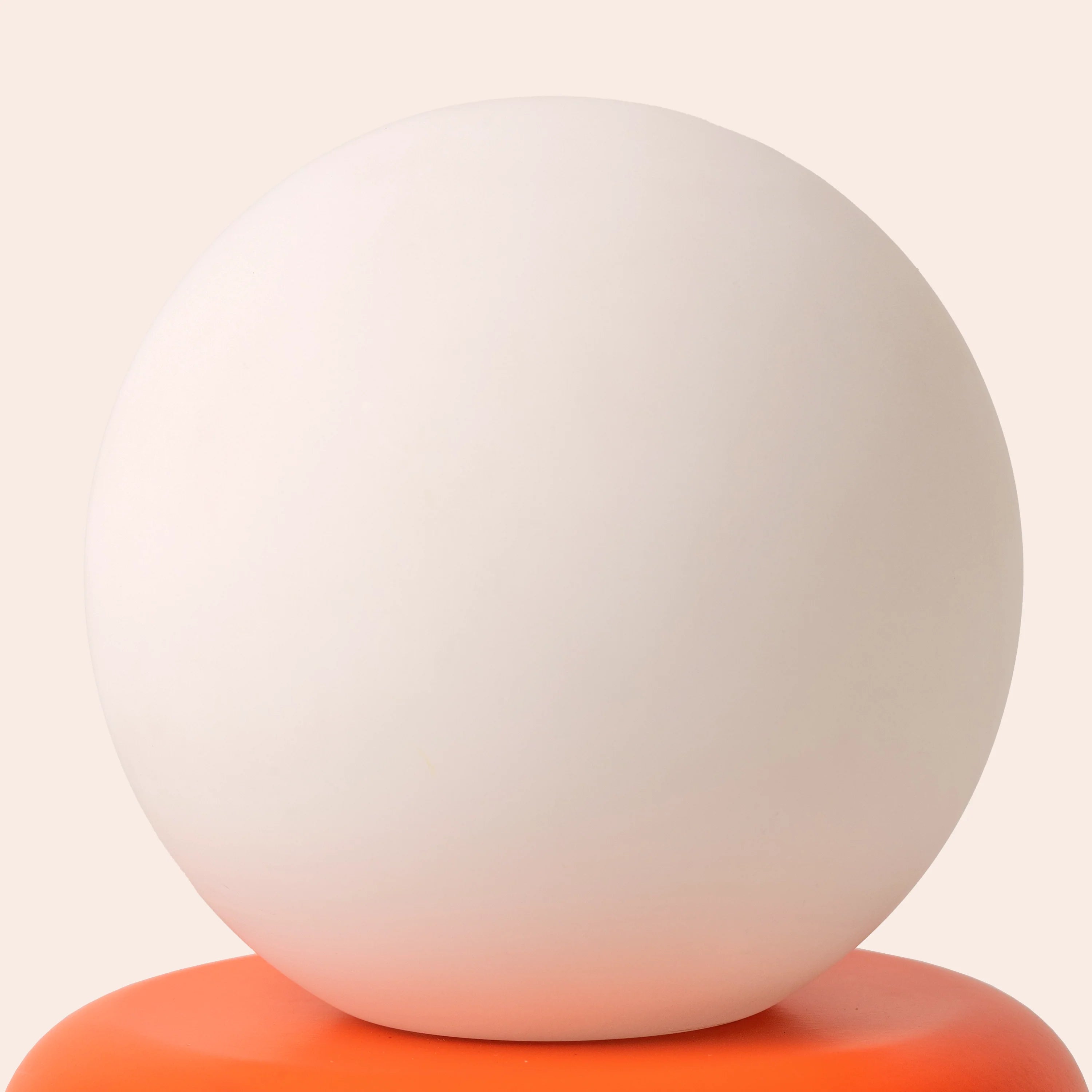 Peel Orange Tube Cordless Table Lamp − Houseof houseof.com