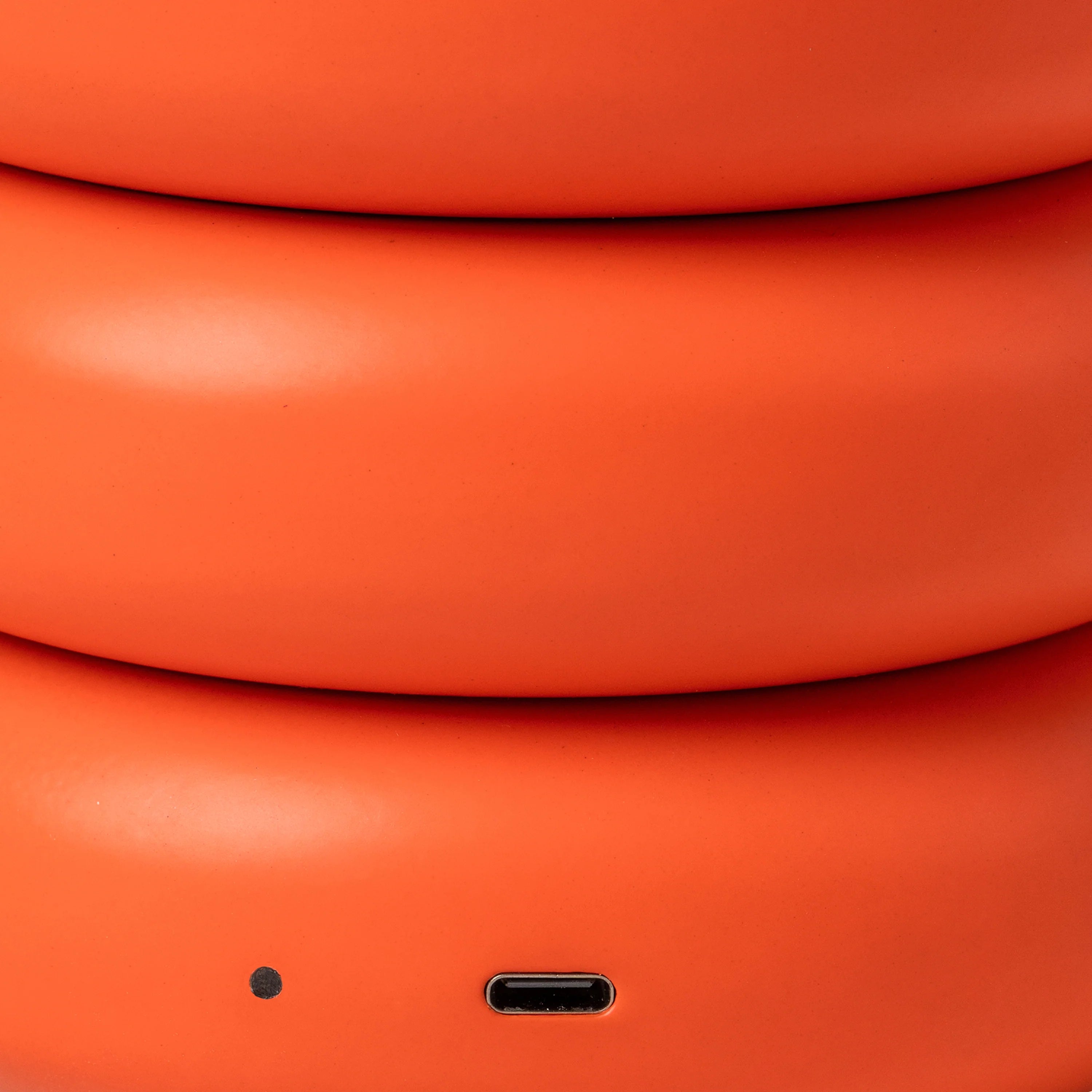 Peel Orange Tube Cordless Table Lamp − Houseof houseof.com