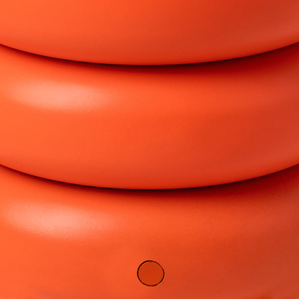 Peel Orange Tube Cordless Table Lamp − Houseof houseof.com