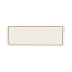 Pink & Green Checkerboard Runner 180x63cm