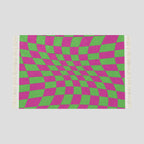 Pink and Green Rug − small