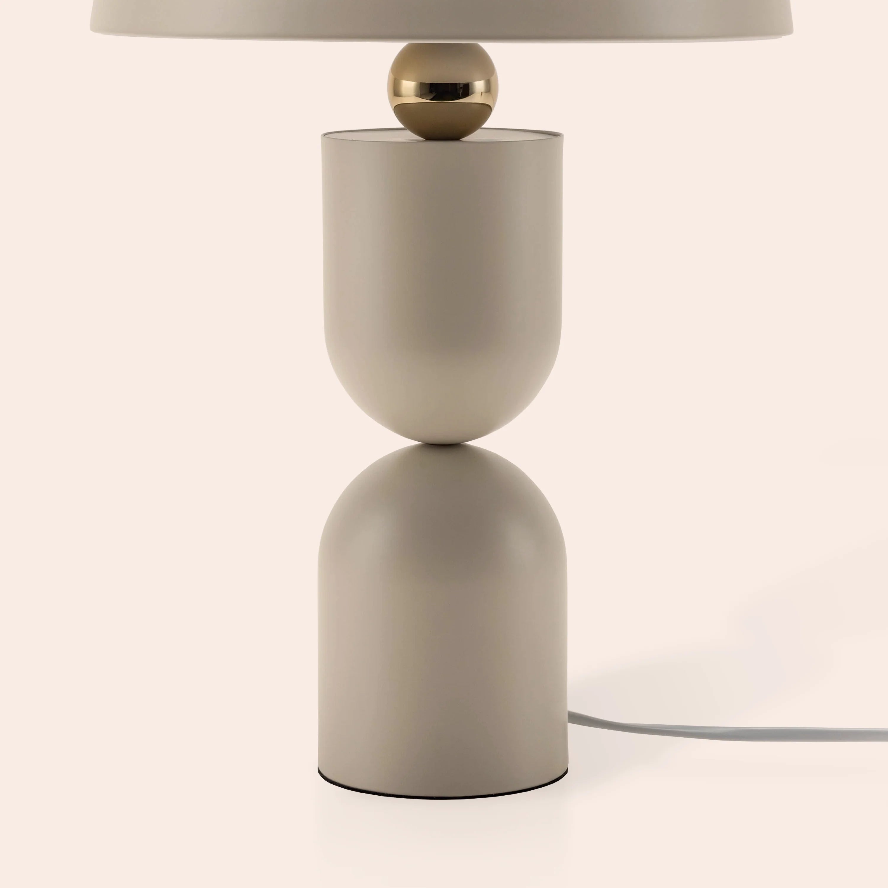 Sand Grey Dome Mushroom Table Lamp − Houseof houseof.com
