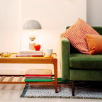 Sand Grey Dome Mushroom Table Lamp − Houseof houseof.com