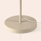Sand Grey Opal Disk Floor Lamp − Houseof houseof.com