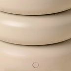 Sand Grey Tube Cordless Table Lamp − Houseof houseof.com