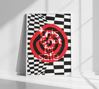 This is not for sale poster in white frame