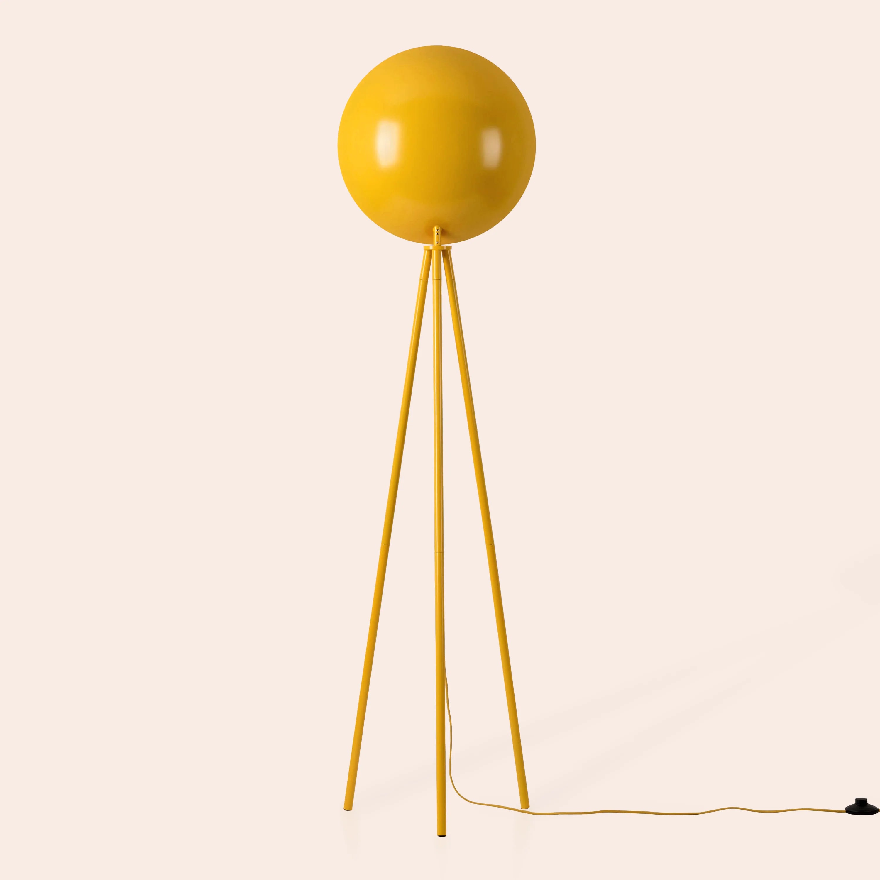 Bright Yellow Diffuser Floor Lamp − Houseof houseof.com