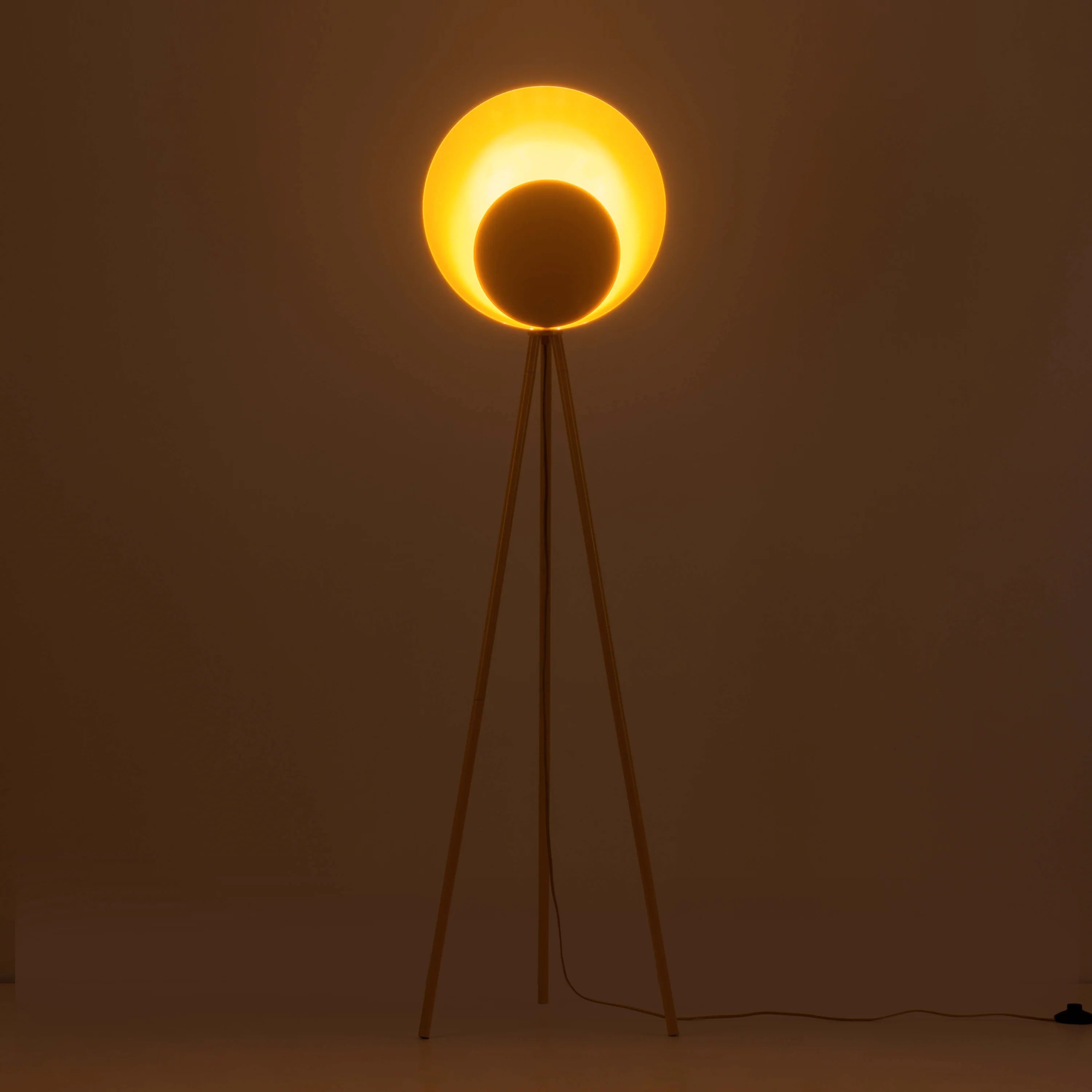 Bright Yellow Diffuser Floor Lamp − Houseof houseof.com