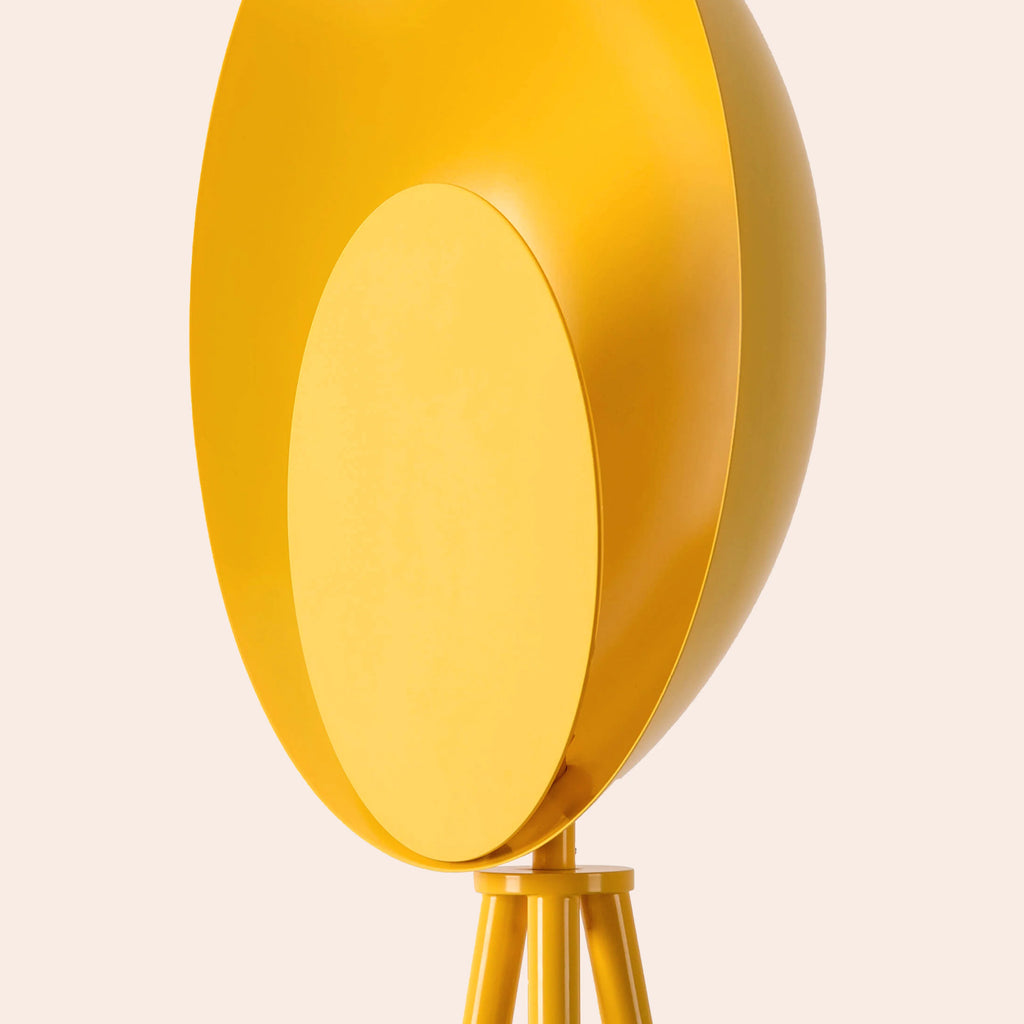 Bright Yellow Diffuser Floor Lamp − Houseof houseof.com