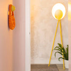 Bright Yellow Diffuser Floor Lamp − Houseof houseof.com