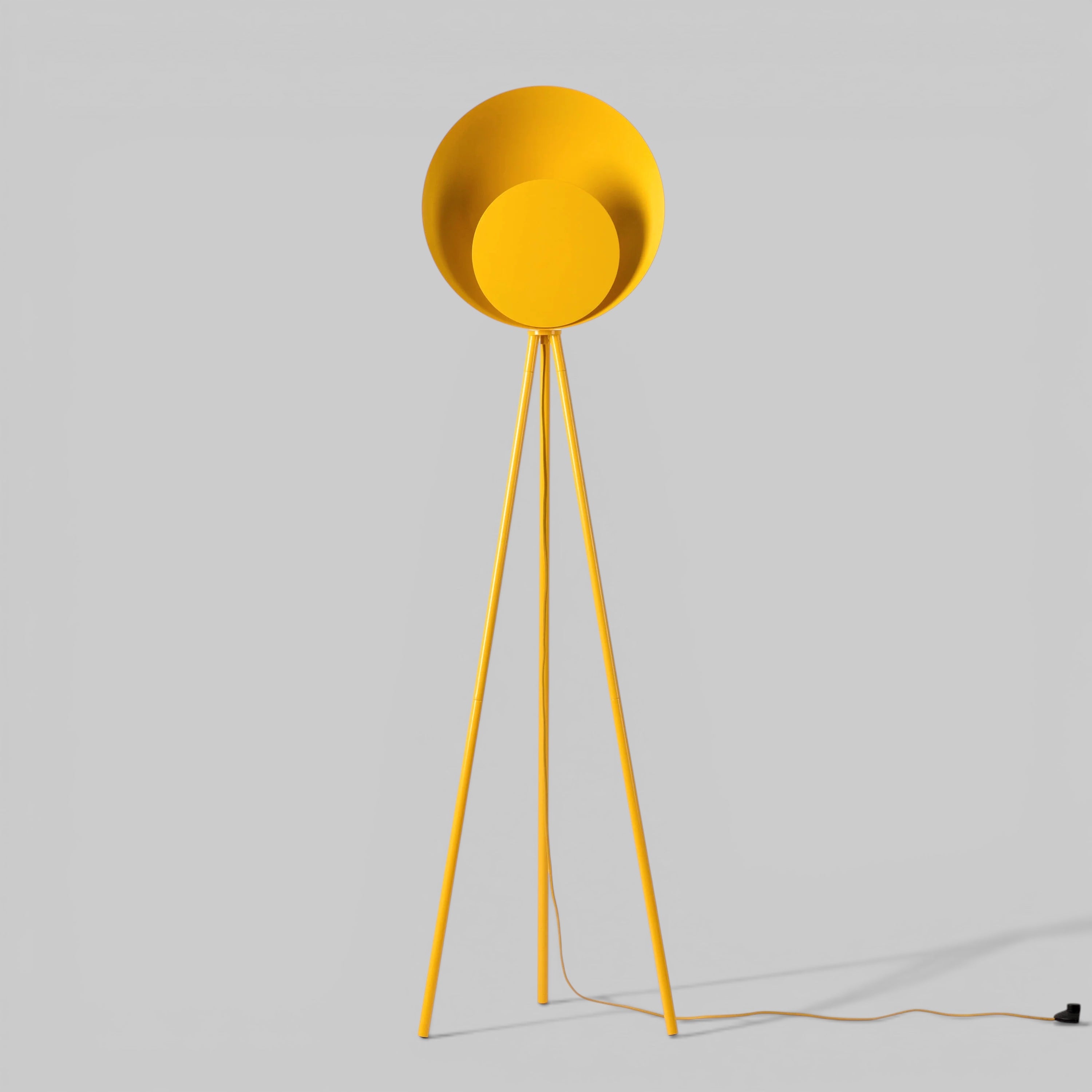 Bright Yellow Diffuser Floor Lamp − Houseof houseof.com