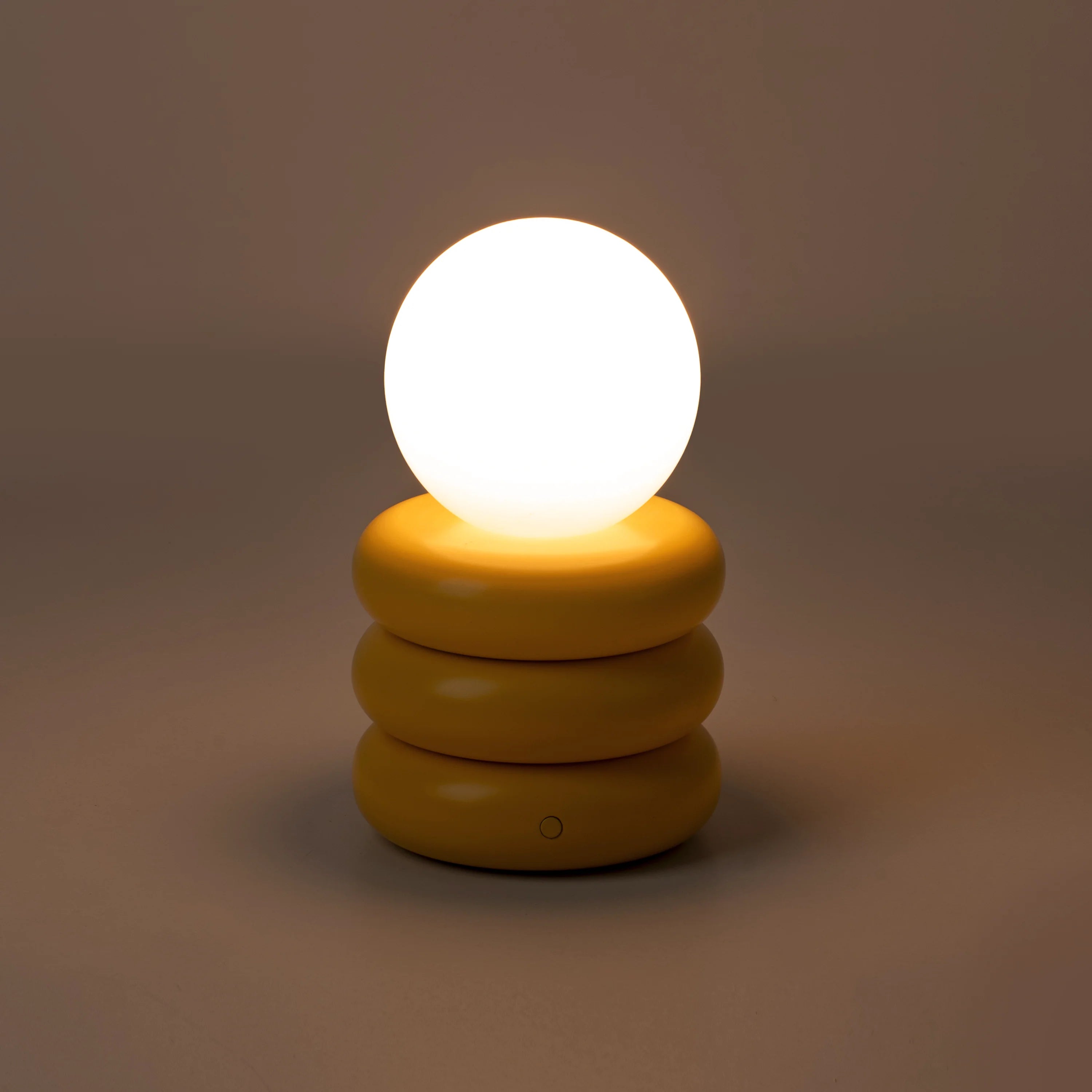 Bright Yellow Tube Cordless Table Lamp − Houseof houseof.com