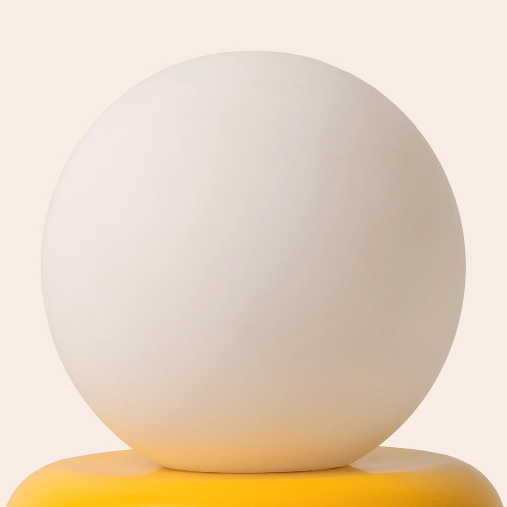 Bright Yellow Tube Cordless Table Lamp − Houseof houseof.com