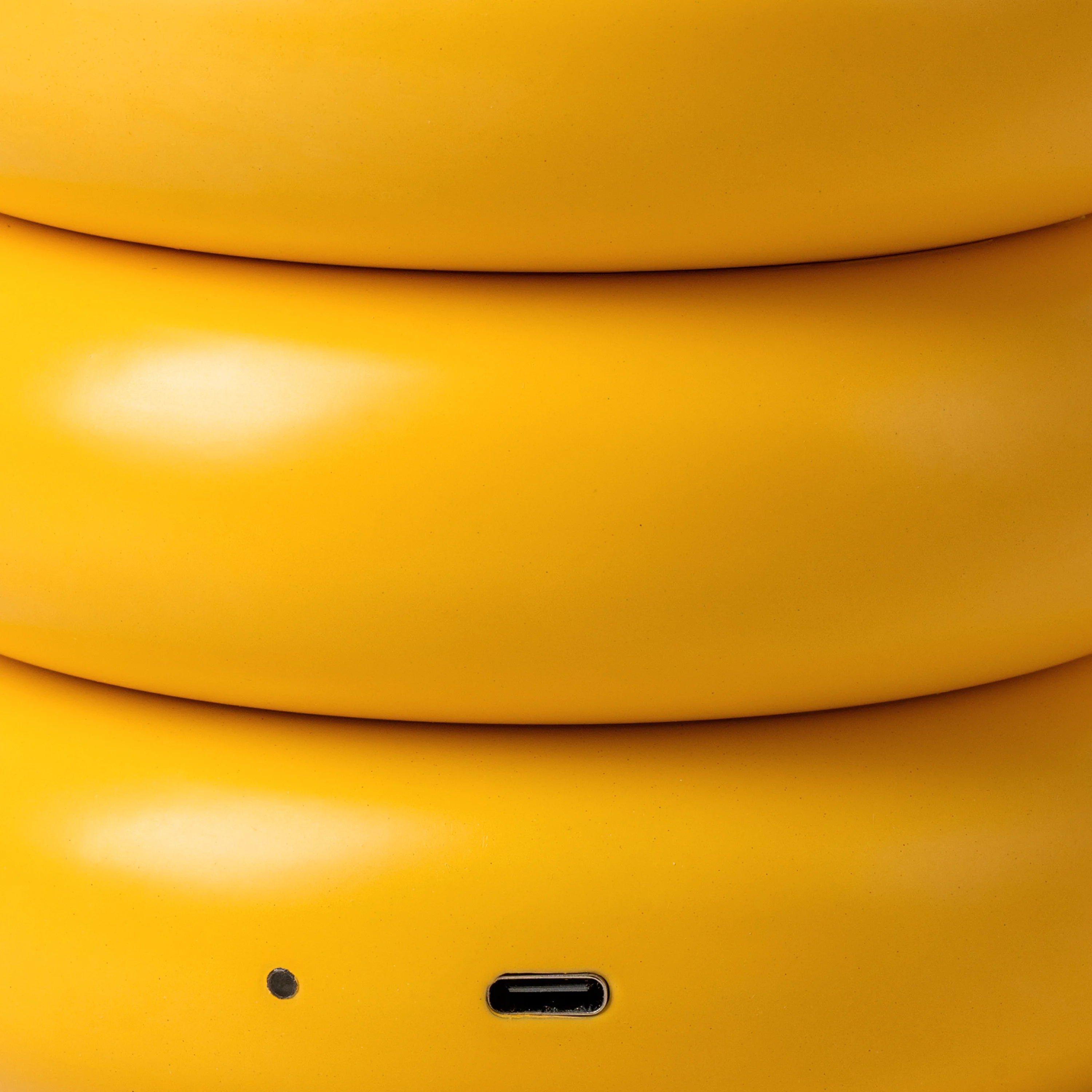 Bright Yellow Tube Cordless Table Lamp − Houseof houseof.com