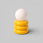 Bright Yellow Tube Cordless Table Lamp − Houseof houseof.com