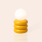 Bright Yellow Tube Cordless Table Lamp − Houseof houseof.com