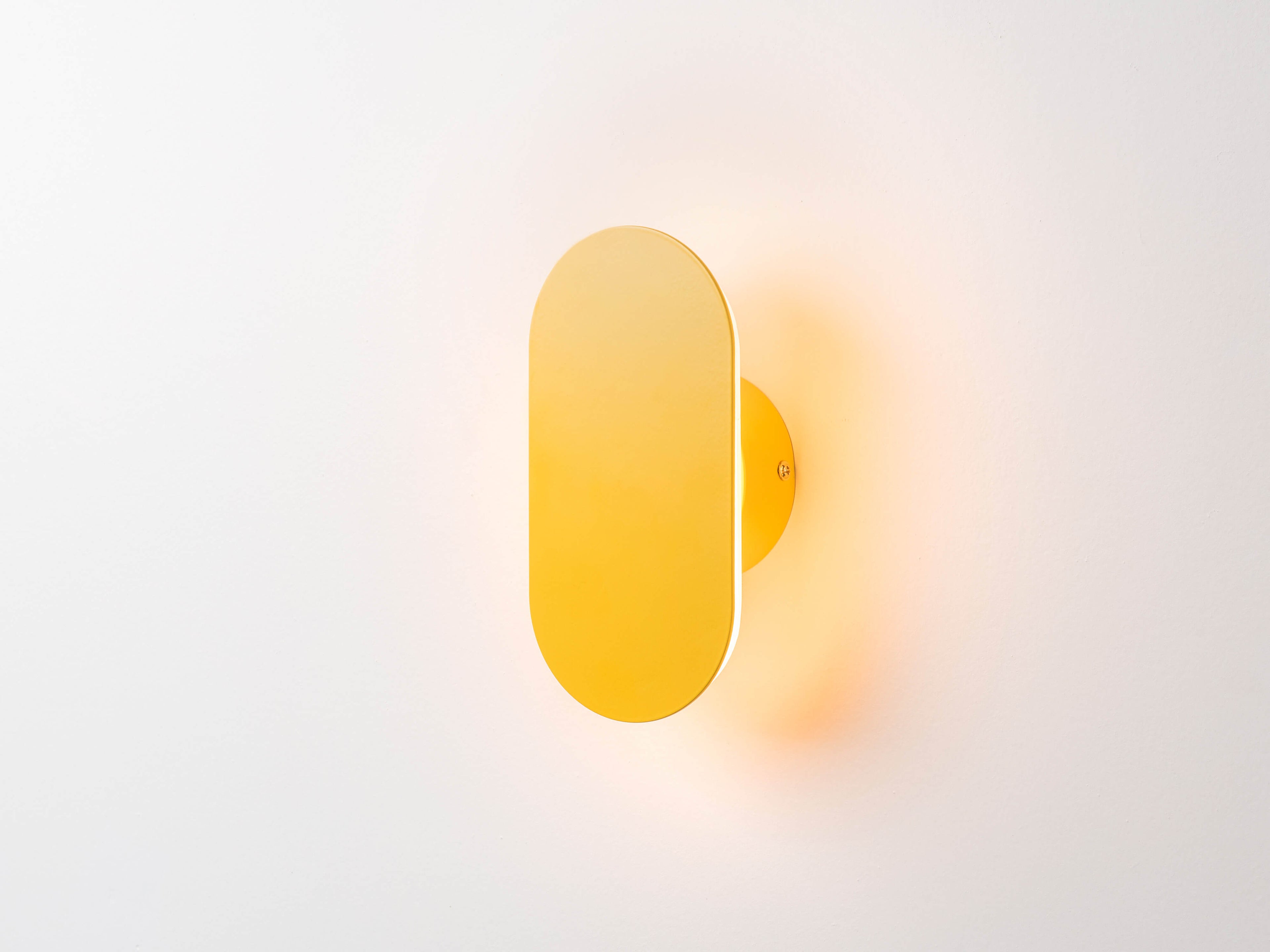 Yolk yellow mini diffuser wall light houseof KEFINO