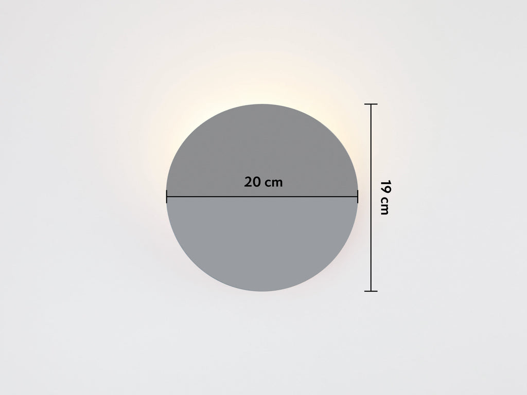 Charcoal grey diffuser wall light houseof KEFINO