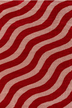 Joli Wave Red & Pink Rug | Rectangular | 80x150cm − 200x290cm The Rugs