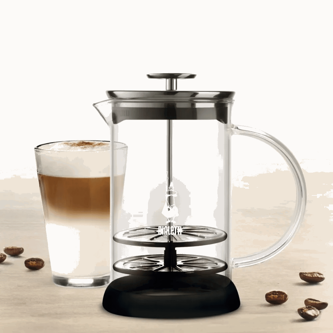 Bialetti Tuttocrema Glass Milk Frother Brew Italia